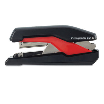 Swingline® Omnipress So60 Heavy-duty Full Strip Stapler, 60-sheet Capacity, Black-red freeshipping - TVN Wholesale